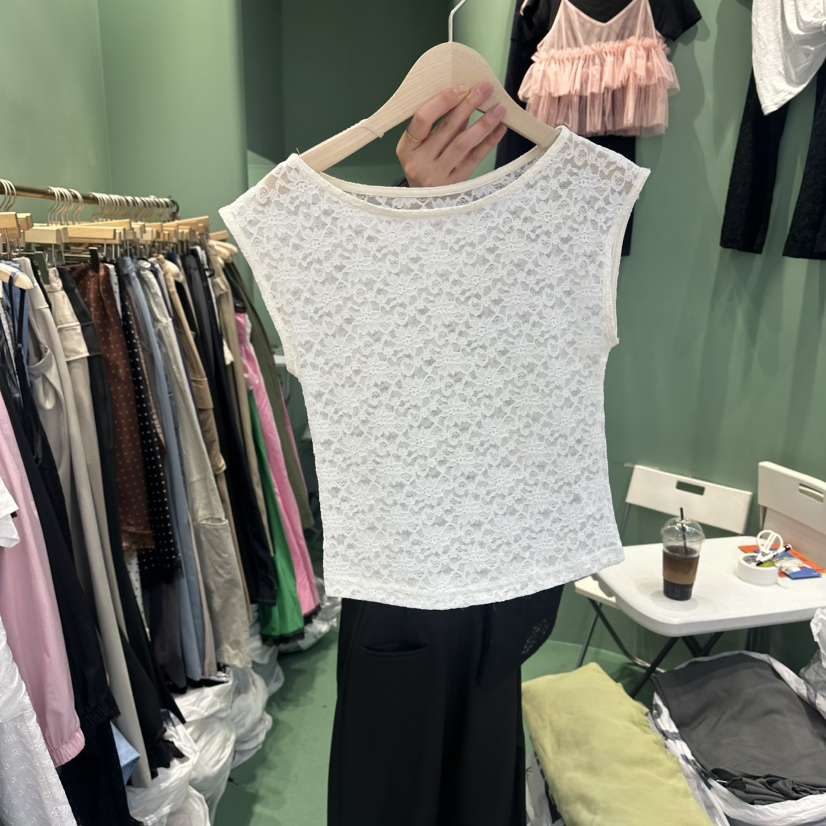 ROMANTIC NEWYORK韓國東大門直郵女士新品休閑推薦吊帶背心ROMANTIC NEWYORK吊帶/背心
