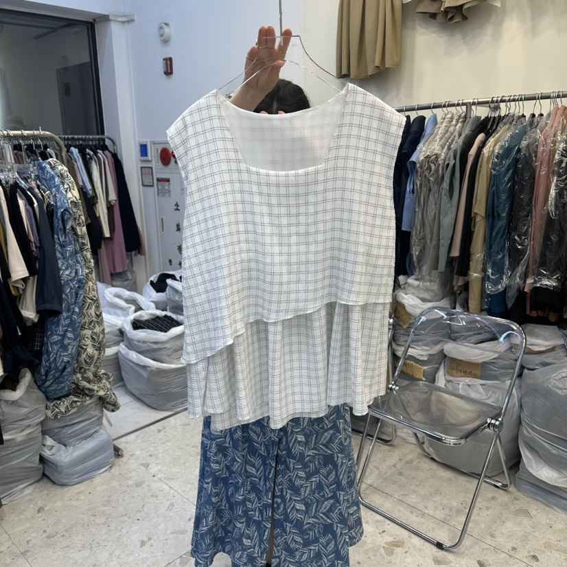 MARIGOLD東大門實拍韓國女裝新品人氣休閑職業時尚吊帶背心MARIGOLD吊帶/背心