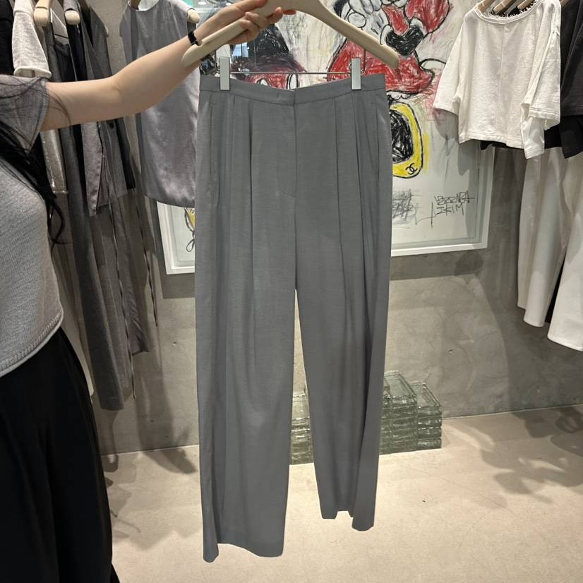 LAMAGIEPIE/LAMAGIE GREY韓國直郵實拍女士新款26春夏休閑褲LAMAGIEPIE/LAMAGIE GREY休閑褲