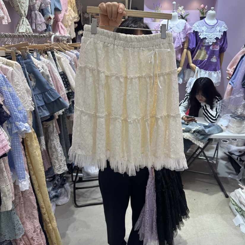 MS東大門實拍韓國女裝新品休閑人氣時尚26春夏半身裙中短裙MS半身裙/中短裙