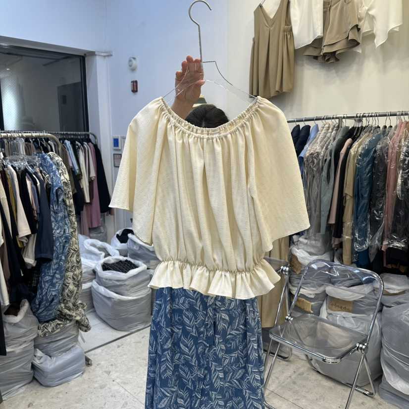 MARIGOLD東大門實拍韓國女士新品人氣時尚休閑襯衫蕾絲衫MARIGOLD襯衫/蕾絲衫