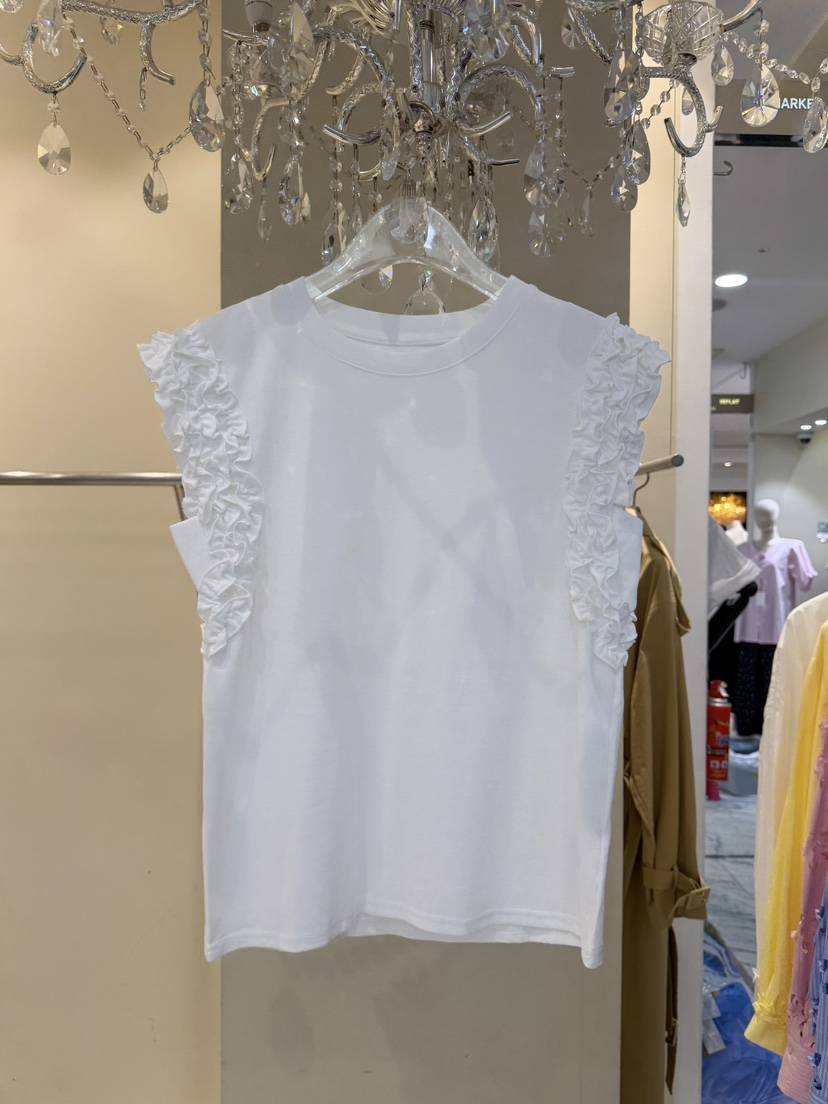 81 MARKET-L韓國東大門代購女士新款人氣26春夏襯衫蕾絲衫81 MARKET-L襯衫/蕾絲衫