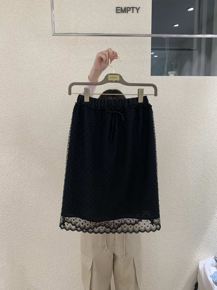 EMPTY韓國東大門直郵女士新品26春夏職業人氣半身裙中短裙EMPTY半身裙/中短裙
