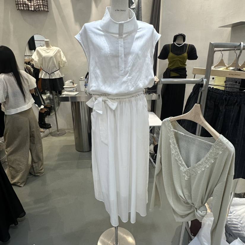 GILT東大門實拍韓國女士新品熱賣時尚推薦26夏季職業連衣裙GILT連衣裙