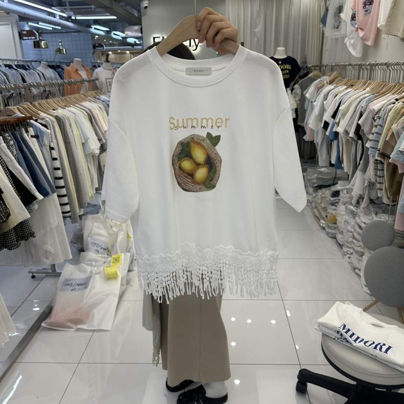 FLYFLY/LULULALLA/LIVE東大門實拍韓國女裝新品26夏季襯衫蕾絲衫FLYFLY/LULULALLA/LIVE襯衫/蕾絲衫