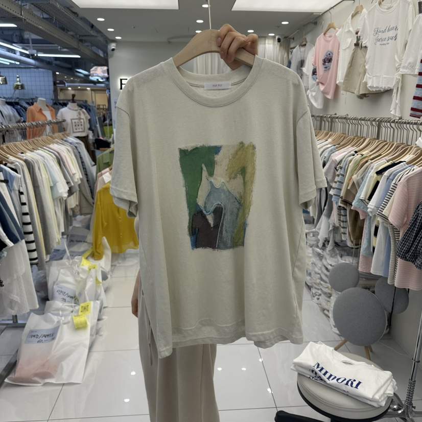 FLYFLY/LULULALLA/LIVE韓國直郵實拍女士新品職業熱賣T恤FLYFLY/LULULALLA/LIVET恤