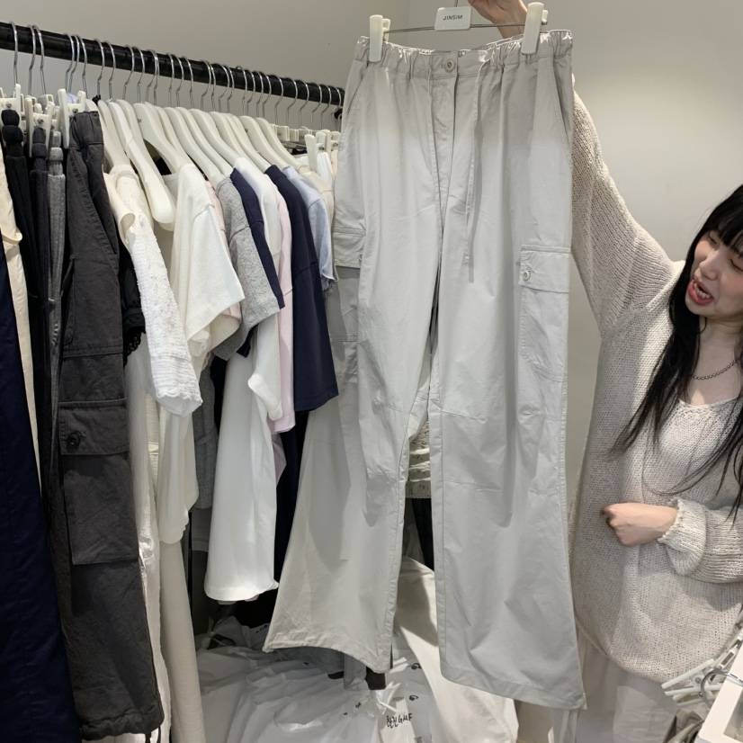 JINSIM韓國直郵女士新款時尚休閑26夏季推薦職業26春夏休閑褲JINSIM休閑褲