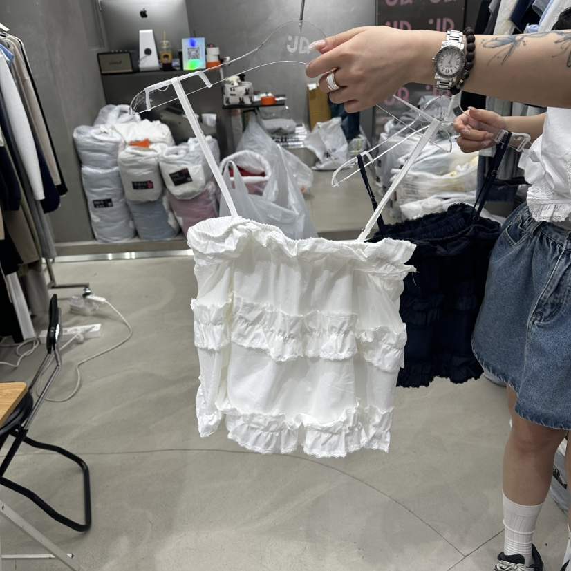 JUDYQUE韓國東大門代購女士新品時尚熱賣26春夏推薦吊帶背心JUDYQUE吊帶/背心