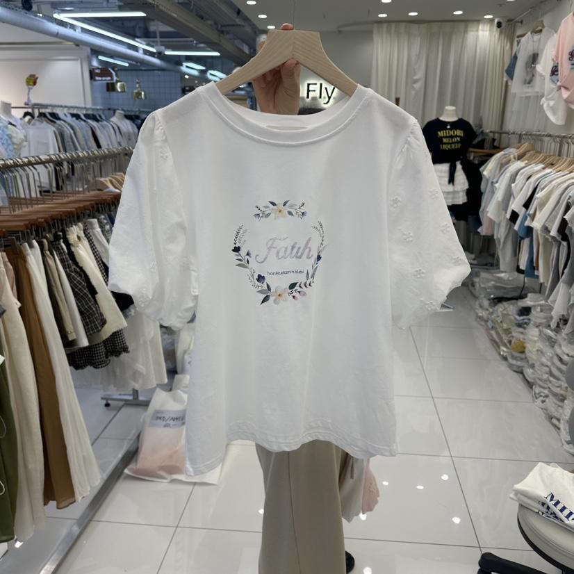 FLYFLY/LULULALLA/LIVE韓國代購女士新款職業26夏季T恤FLYFLY/LULULALLA/LIVET恤