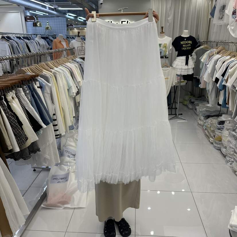 FLYFLY/LULULALLA/LIVE東大門實拍韓國女裝新品休閑長裙FLYFLY/LULULALLA/LIVE長裙