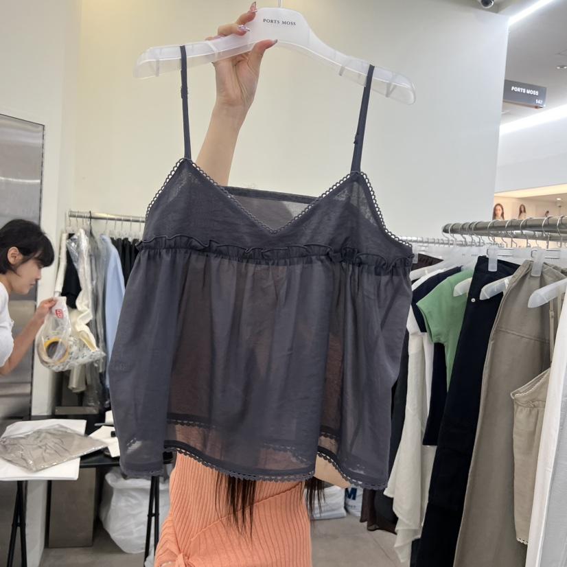 PORTS MOSS韓國直郵女士新款熱賣推薦26夏季人氣吊帶背心PORTS_MOSS吊帶/背心