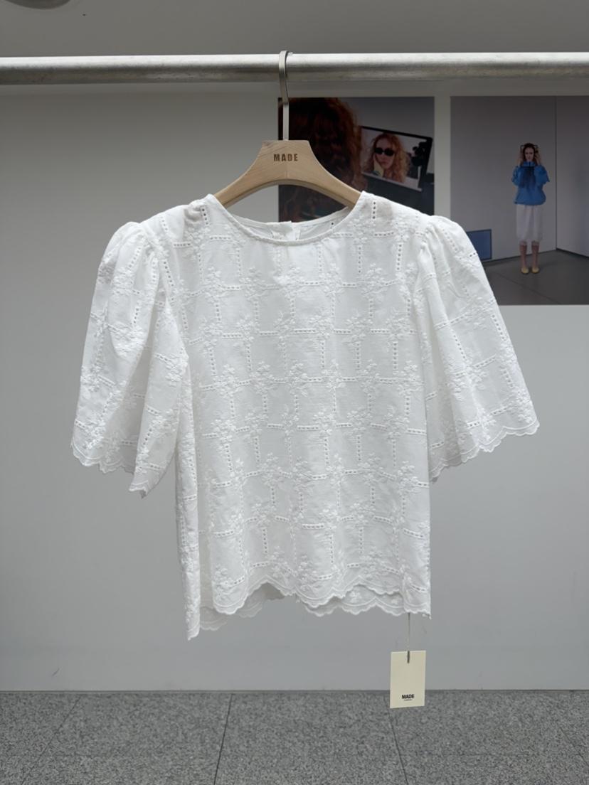 MADE-P韓國直郵女裝新品人氣熱賣推薦休閑26夏季襯衫蕾絲衫MADE-P襯衫/蕾絲衫