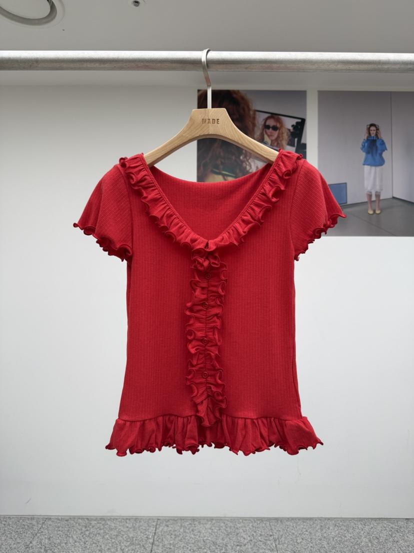 MADE-P韓國東大門代購女裝新品人氣時尚26春夏26夏季T恤MADE-PT恤