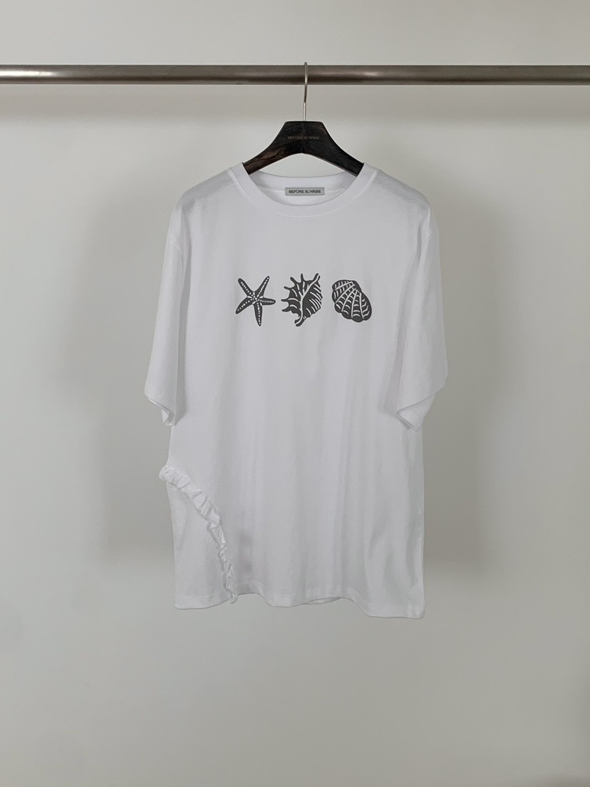 BEFORE SUNRISE韓國直郵女裝新品26春夏休閑人氣熱賣T恤BEFORE SUNRISET恤