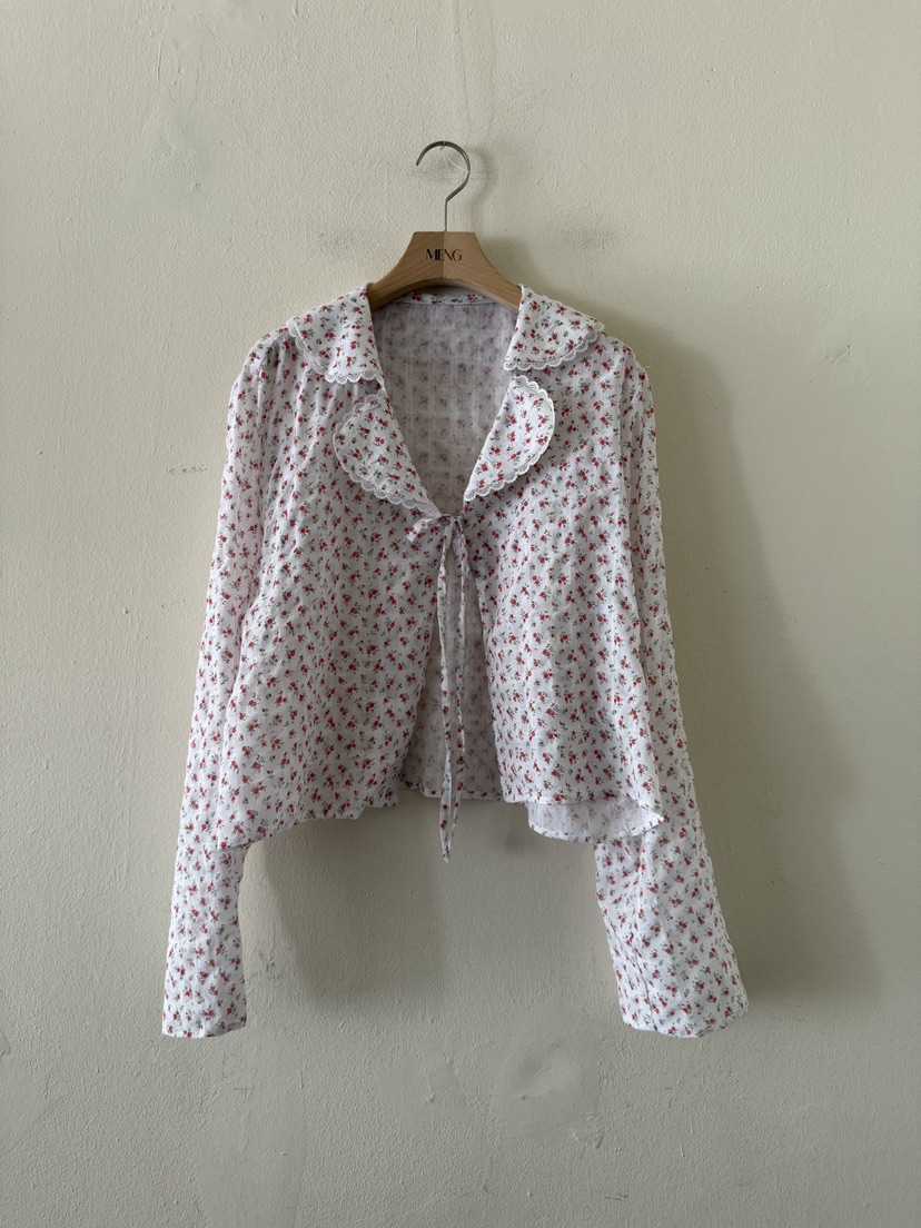 MENG韓國直郵實拍女裝新品休閑推薦26春夏時尚襯衫蕾絲衫MENG襯衫/蕾絲衫