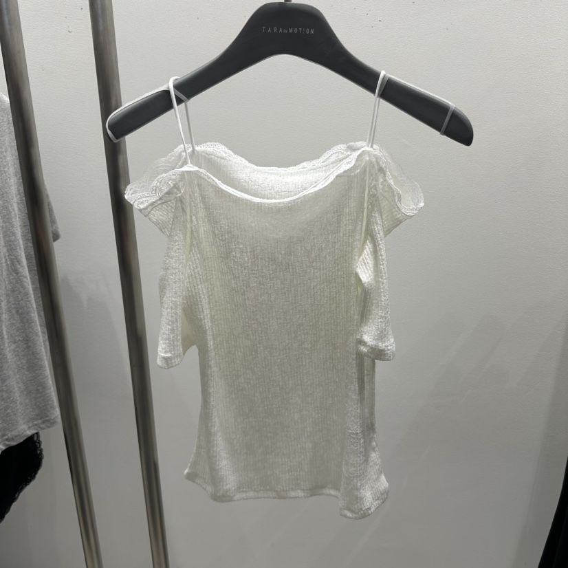 TARABY MOTION韓國直郵實拍女士新款26春夏吊帶背心蕾絲TARABY MOTION吊帶/背心