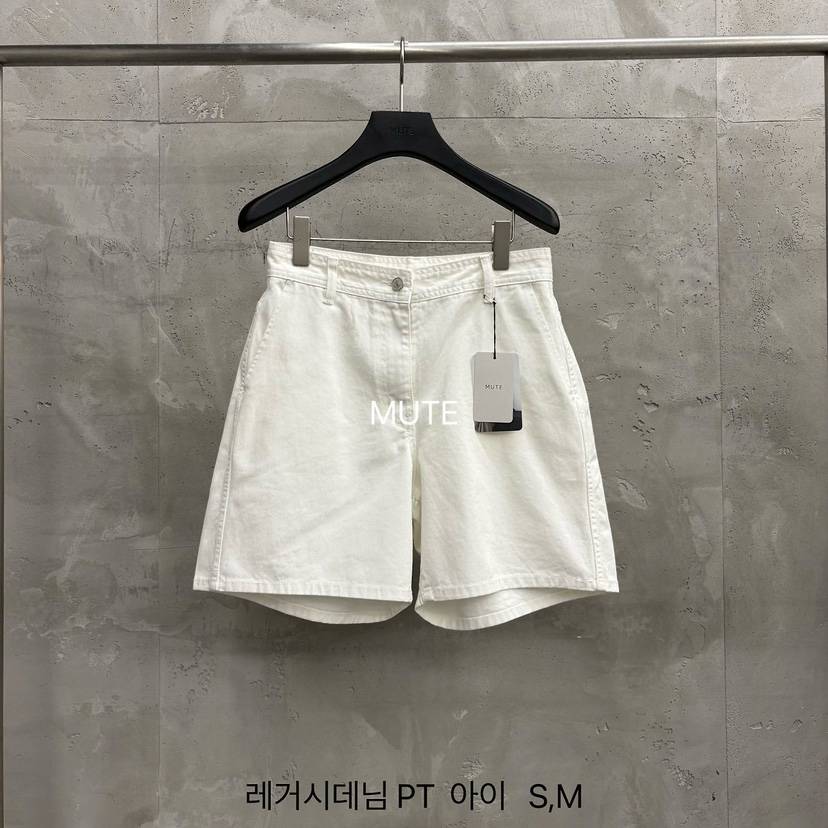 MUTE-P韓國東大門代購女士新品26春夏休閑時尚26夏季短褲MUTE短褲