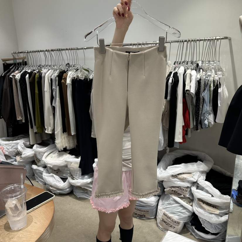 MAGNOLIA36-L韓國直郵實拍女裝新品熱賣休閑職業人氣休閑褲MAGNOLIA36-L休閑褲