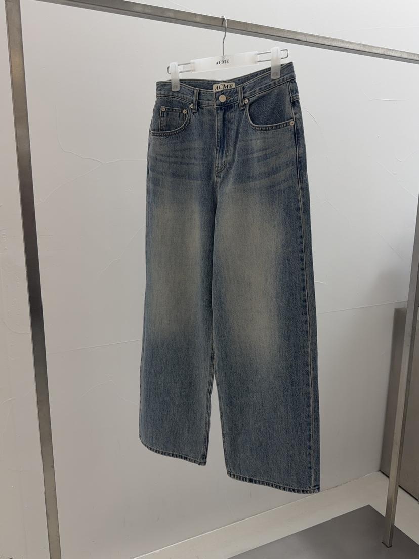 ACME韓國直郵女裝新品時尚熱賣26夏季人氣26春夏推薦牛仔褲ACME牛仔褲