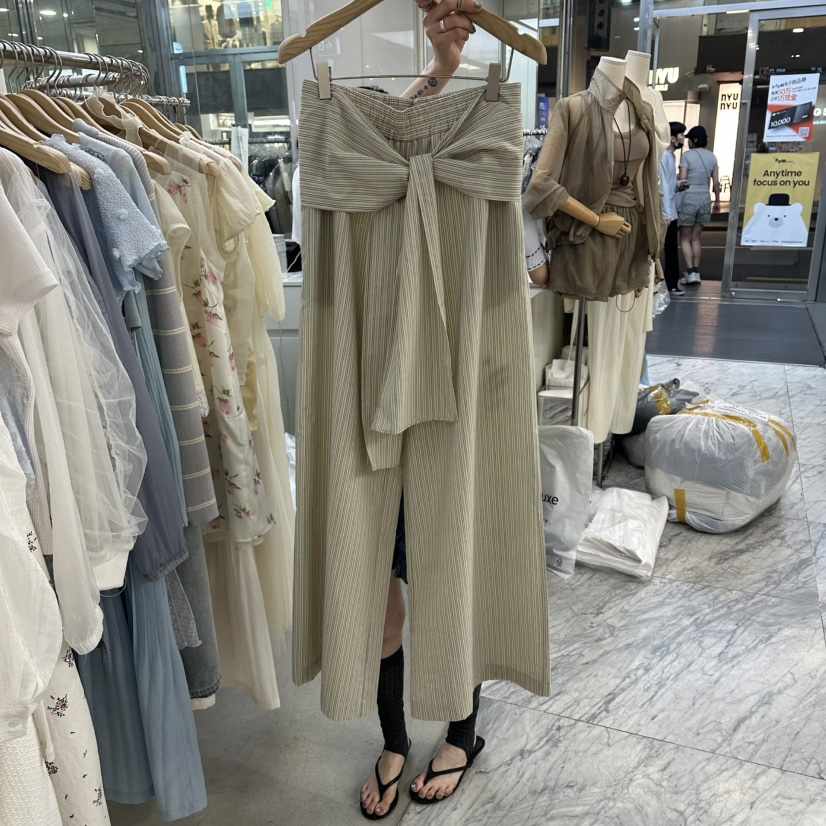 FOUNDATION韓國直郵實拍女裝新品熱賣26春夏人氣職業休閑褲FOUNDATION休閑褲