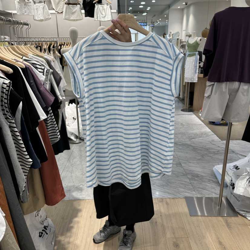 REVE-L韓國直郵女士新品休閑26春夏26夏季人氣吊帶背心褶皺REVE-L吊帶/背心