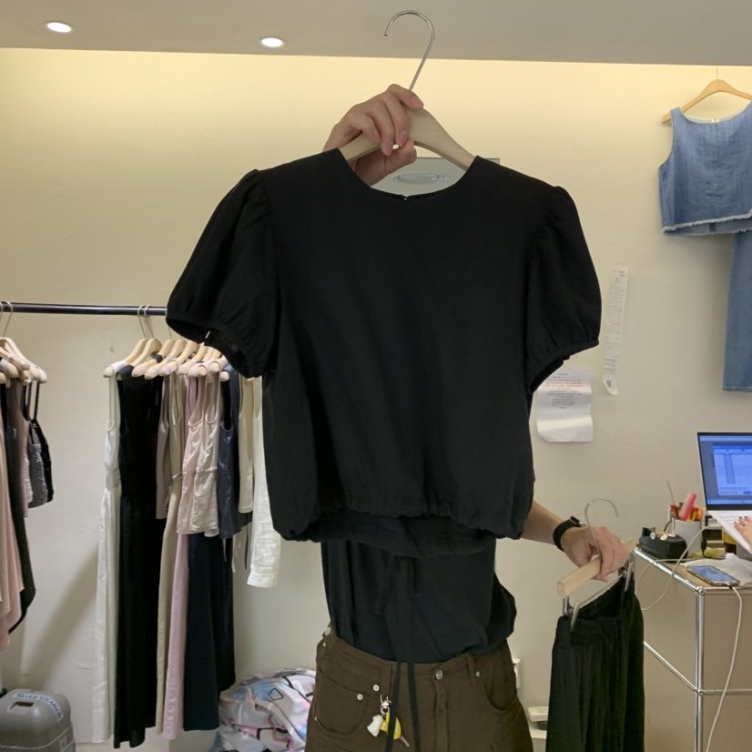 W AND J韓國東大門代購女裝新款推薦26夏季26春夏襯衫蕾絲衫W AND J襯衫/蕾絲衫