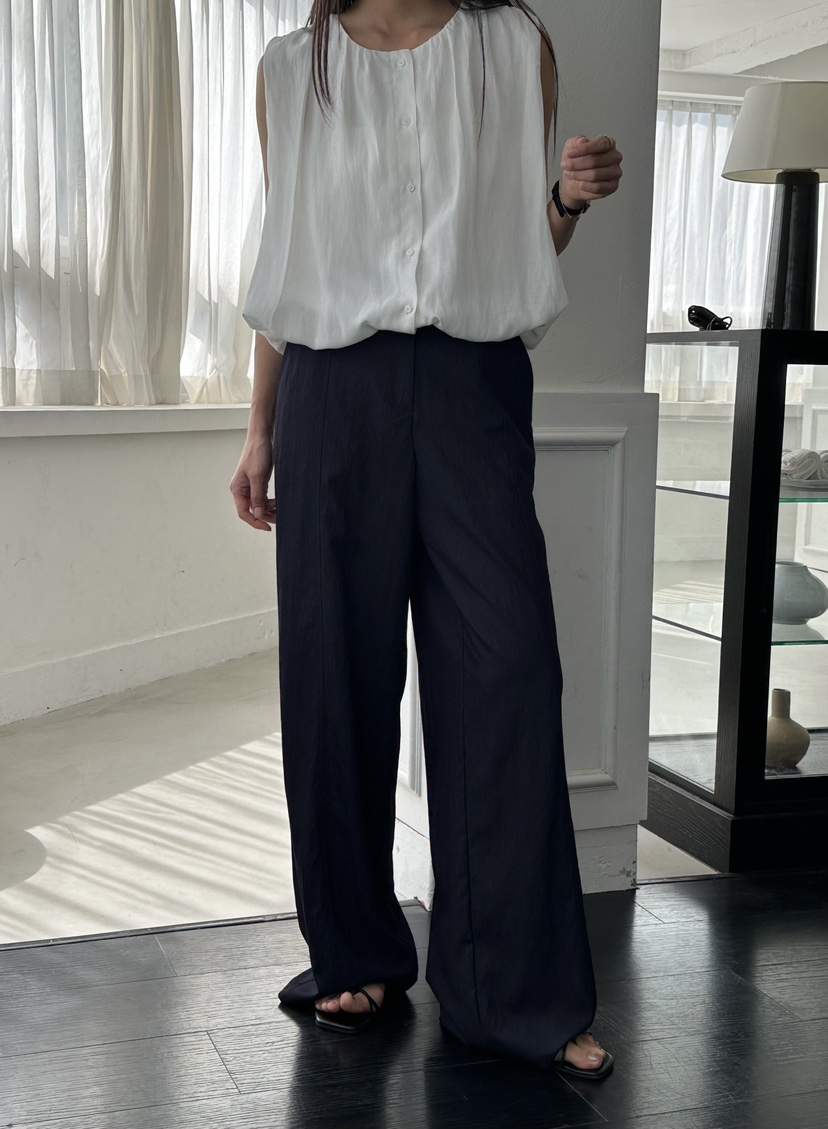 LE VASE韓國直郵實拍女裝新品26夏季休閑職業熱賣休閑褲LE VASE休閑褲