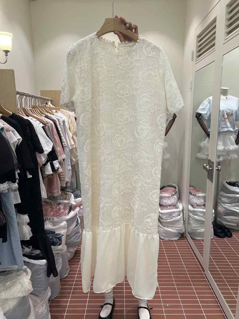 BE&amp;BE韓國東大門直郵女裝新品人氣休閑推薦連衣裙系帶BE&be連衣裙