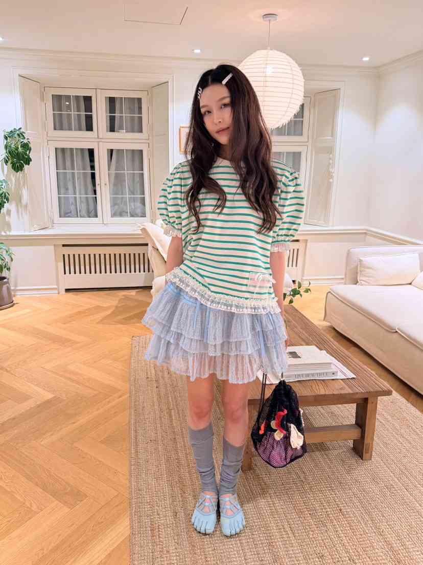BOUTIQUE-L韓國直郵女裝新品26夏季職業人氣熱賣推薦T恤BOUTIQUE-LT恤