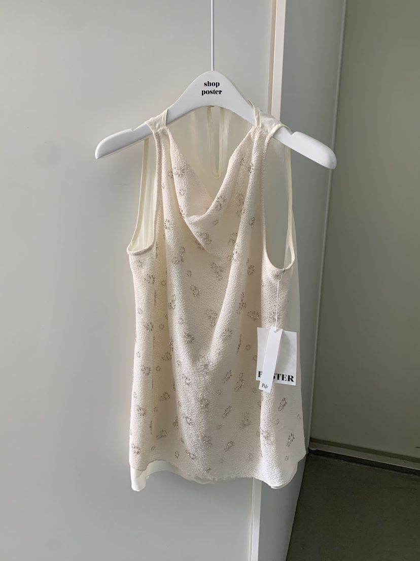 SHOP POSTER韓國代購女士新品熱賣26春夏人氣襯衫蕾絲衫SHOP_POSTER襯衫/蕾絲衫