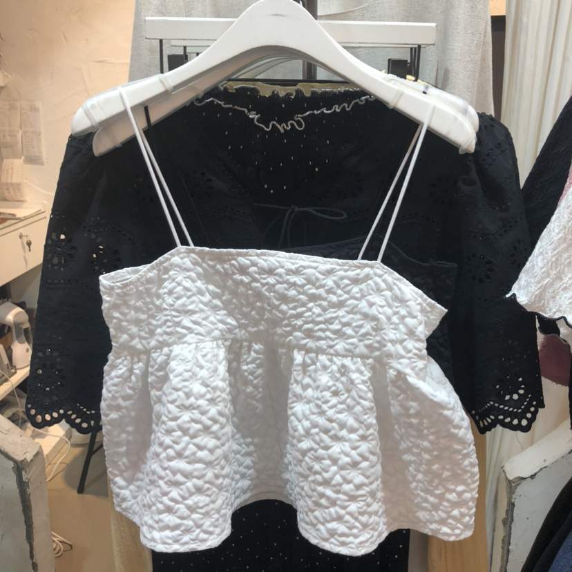 OZ韓國東大門代購女士新款26春夏熱賣時尚26夏季吊帶背心OZ.ounce吊帶/背心