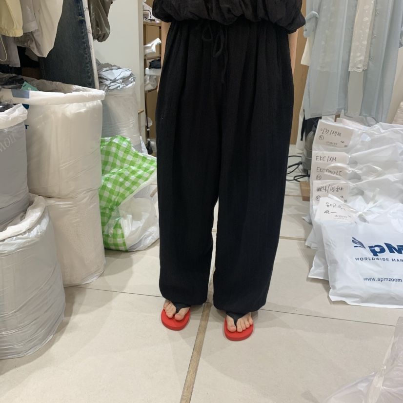 HOWFF東大門實拍韓國女士新品26夏季推薦休閑26春夏休閑褲HOWFF休閑褲