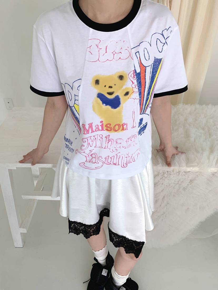 MAISONDEGLORY韓國東大門直郵女裝新品推薦時尚26夏季T恤復古MAISON DE GLORYT恤