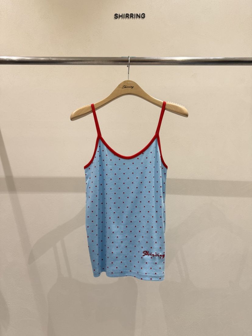 SHIRRING韓國東大門直郵女裝新款時尚26春夏26夏季吊帶背心SHIRRING吊帶/背心