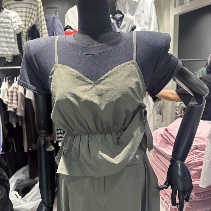STAR-L韓國直郵女裝新款26春夏時尚職業吊帶背心不含內搭STAR-L吊帶/背心