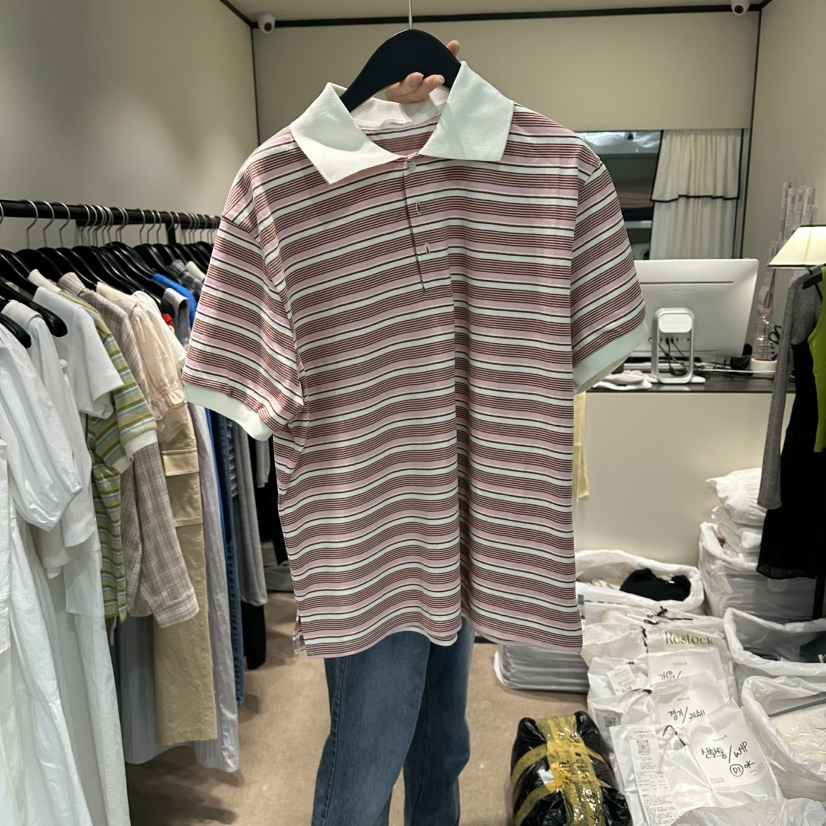 RE STOCK韓國直郵女士新款人氣推薦26夏季時尚休閑熱賣T恤RE STOCKT恤