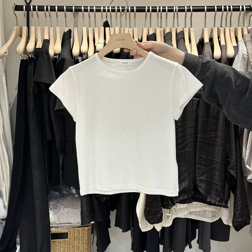 LE BUTTER韓國東大門代購女士新品時尚26夏季26春夏推薦T恤LE BUTTERT恤