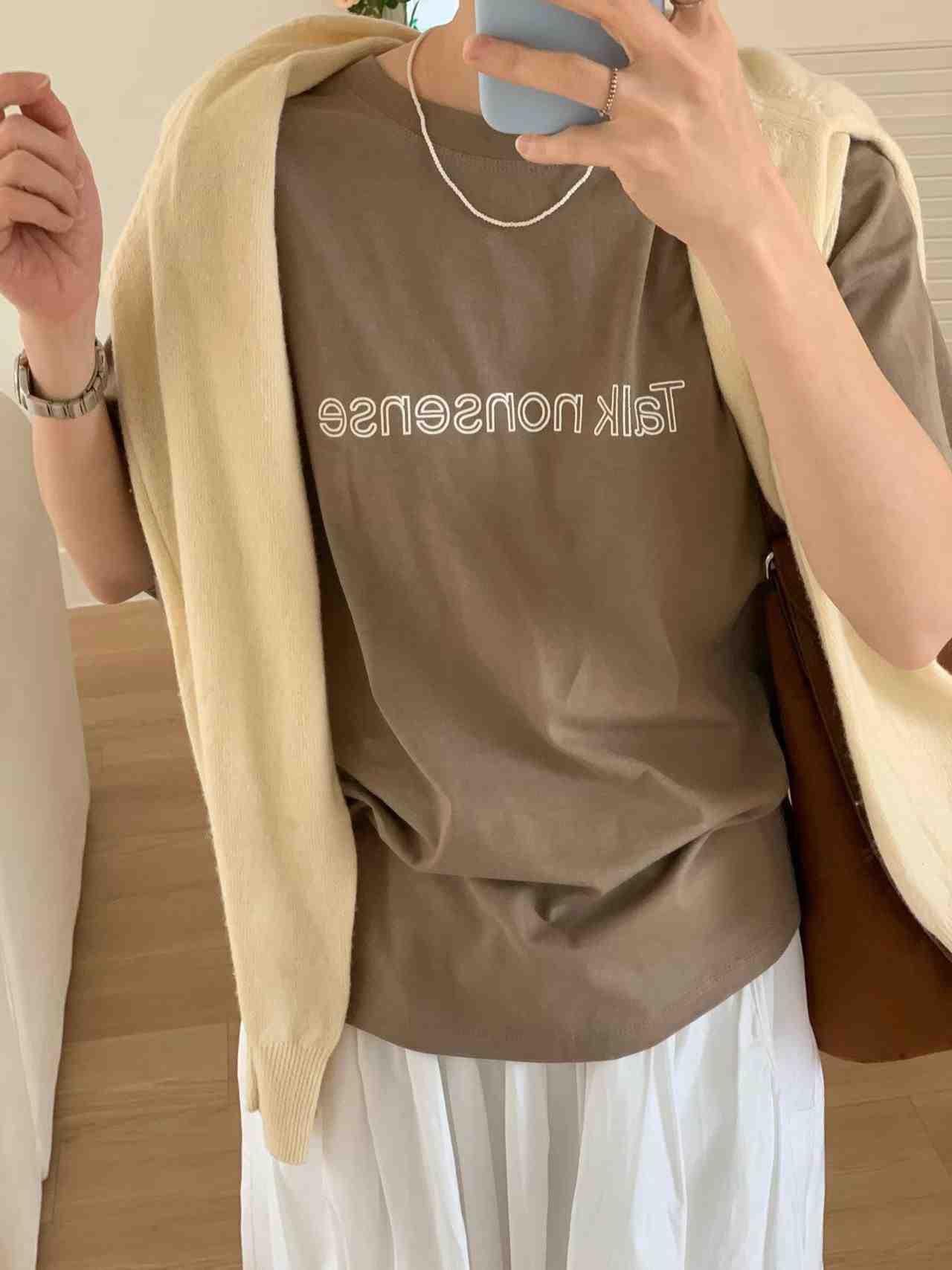 ARHEE東大門實拍韓國女裝新款26春夏26夏季熱賣人氣職業T恤ARHEET恤