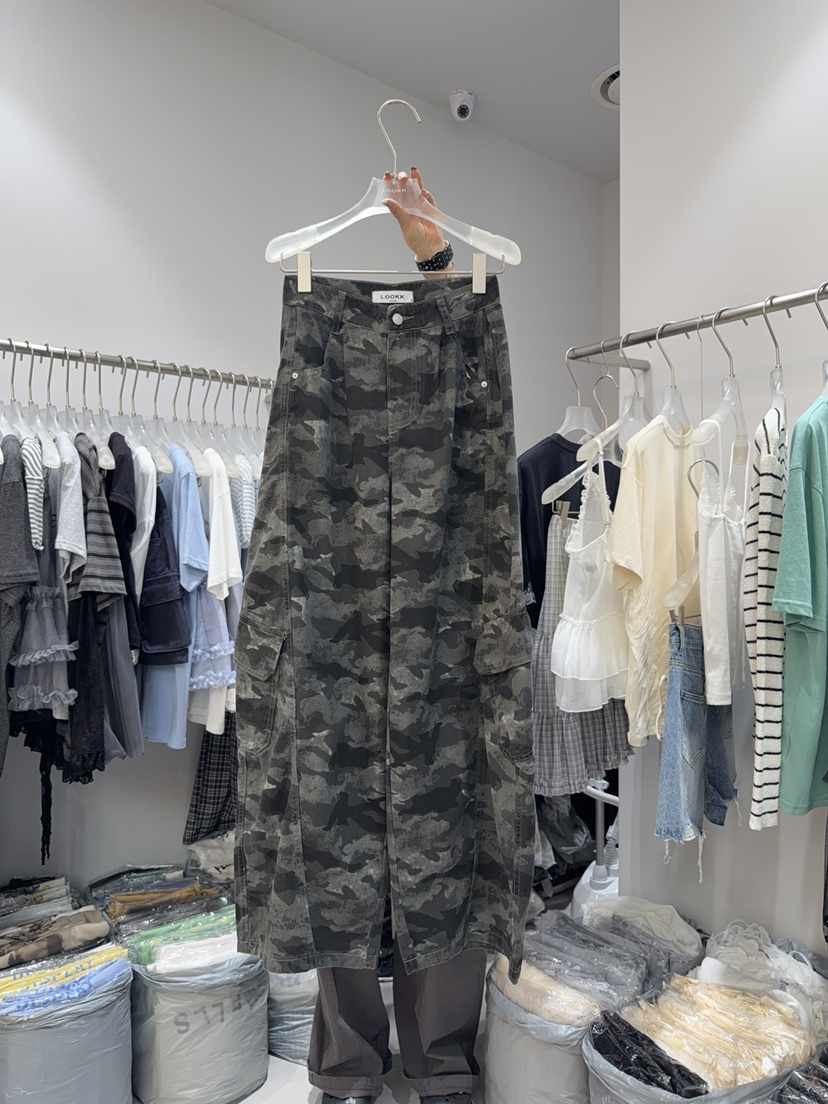 LOOKK/MIMME韓國直郵實拍女士新品人氣熱賣26春夏休閑褲LOOKK/MIMME休閑褲