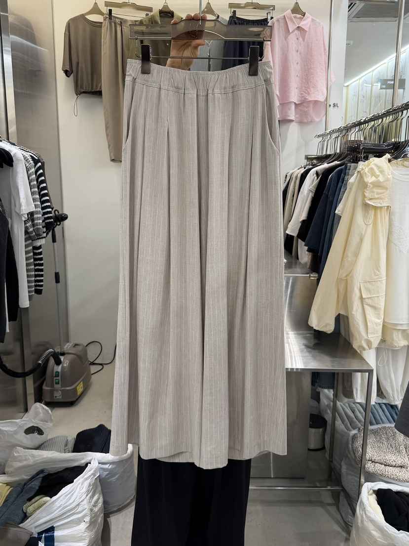 THE SIL韓國代購女士新品推薦26夏季人氣休閑休閑褲條紋THE SIL/1 2ILLY休閑褲