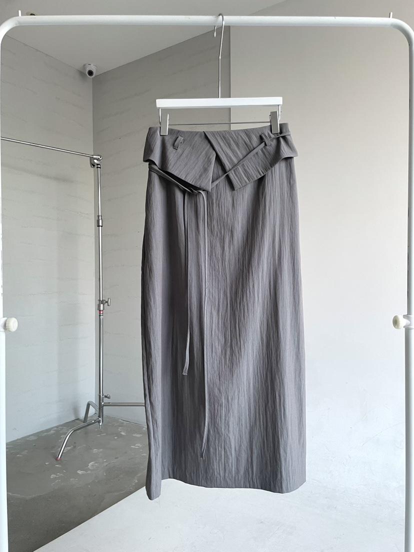 URBANE cloth韓國代購女士新款時尚26夏季人氣26春夏長裙含繩URBANE cloth長裙