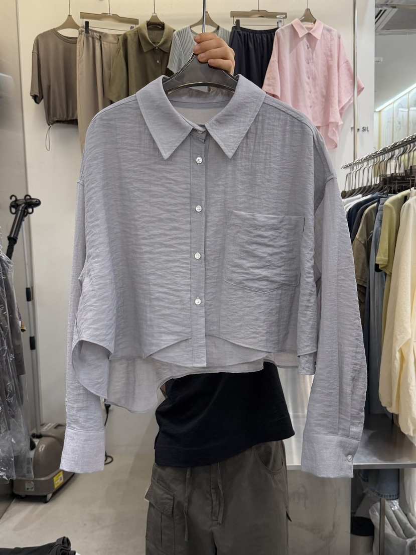 THE SIL東大門實拍韓國女士新款職業時尚人氣襯衫蕾絲衫THE SIL/1 2ILLY襯衫/蕾絲衫