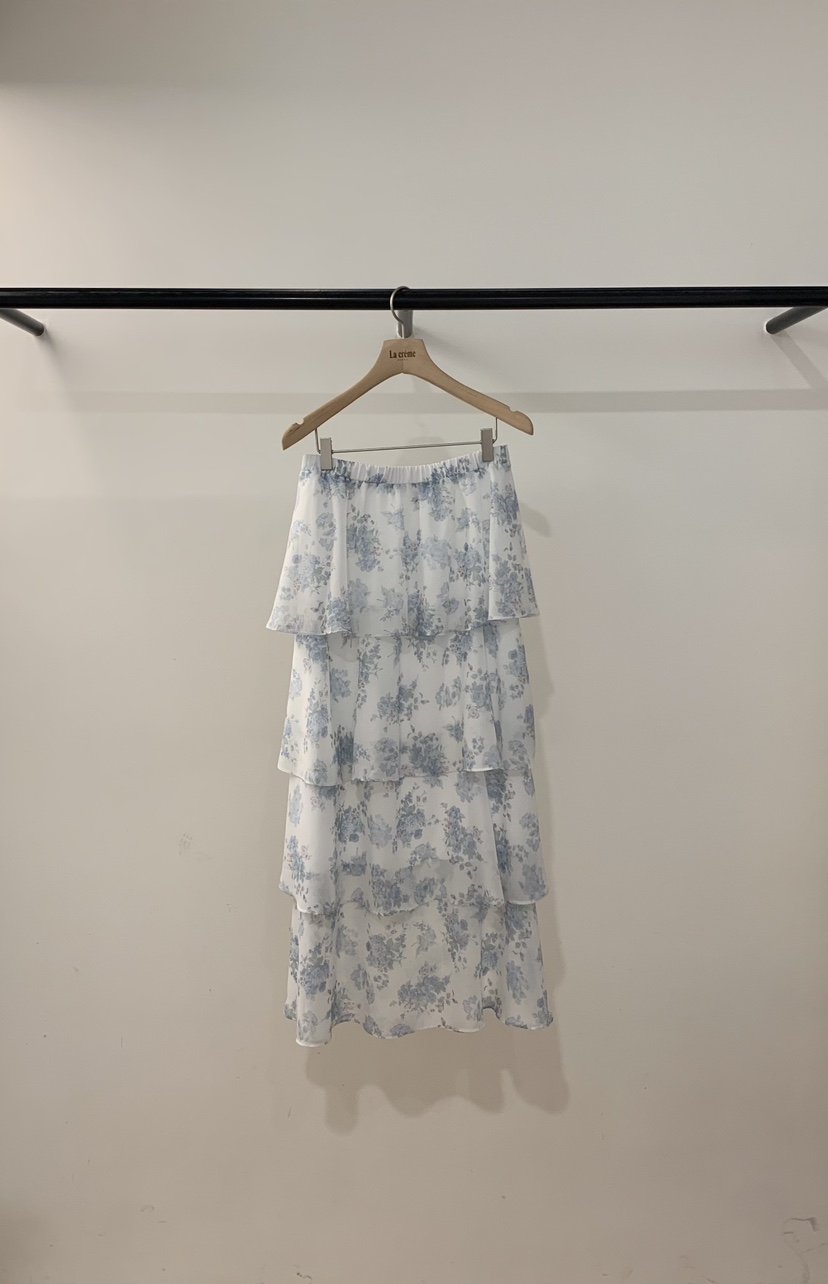 LA CREME韓國代購女裝新品推薦26春夏時尚人氣26夏季長裙雪紡LA CREME長裙