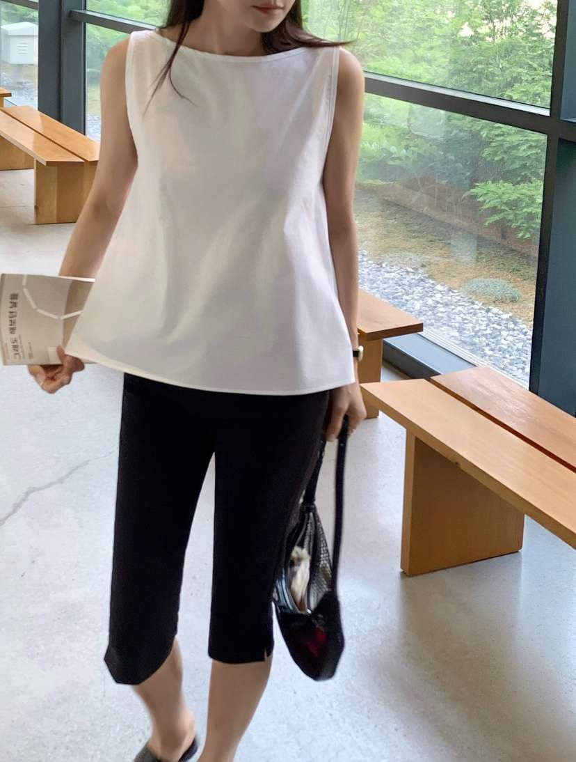 COURGETTE韓國東大門直郵女裝新款熱賣26夏季休閑吊帶背心COURGETTE吊帶/背心