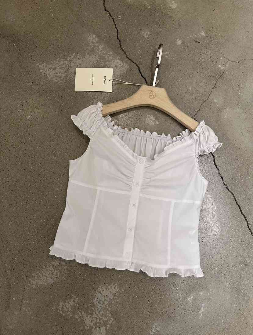 BPLAN韓國直郵女士新款26春夏推薦職業人氣熱賣襯衫蕾絲衫BPLAN襯衫/蕾絲衫