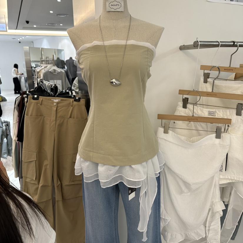 BAGUETTE-P韓國直郵女裝新品職業人氣休閑推薦26春夏吊帶背心BAGUETTE-P吊帶/背心