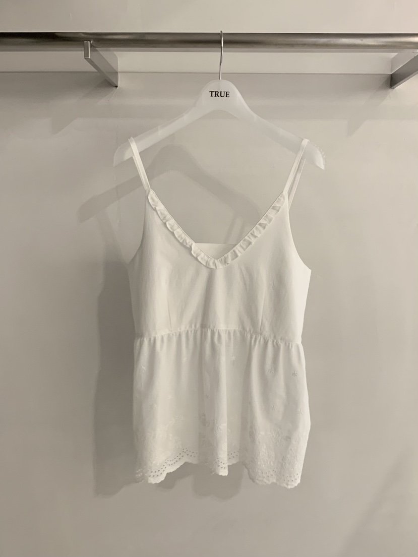 TRUE韓國東大門直郵女士新品26春夏人氣職業休閑吊帶背心TRUE吊帶/背心