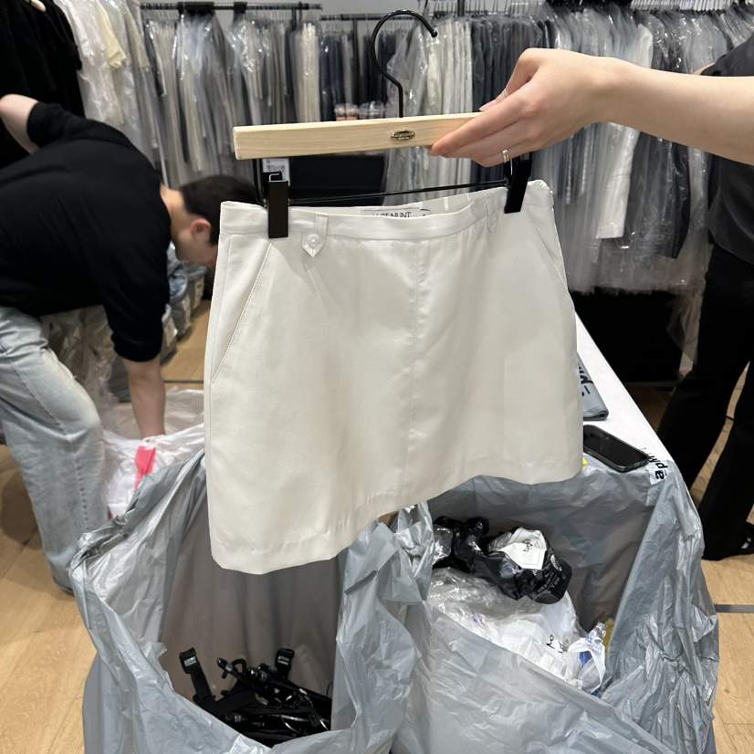 aube nunt韓國直郵女裝新品人氣26夏季休閑熱賣職業短裙aube nunt短裙