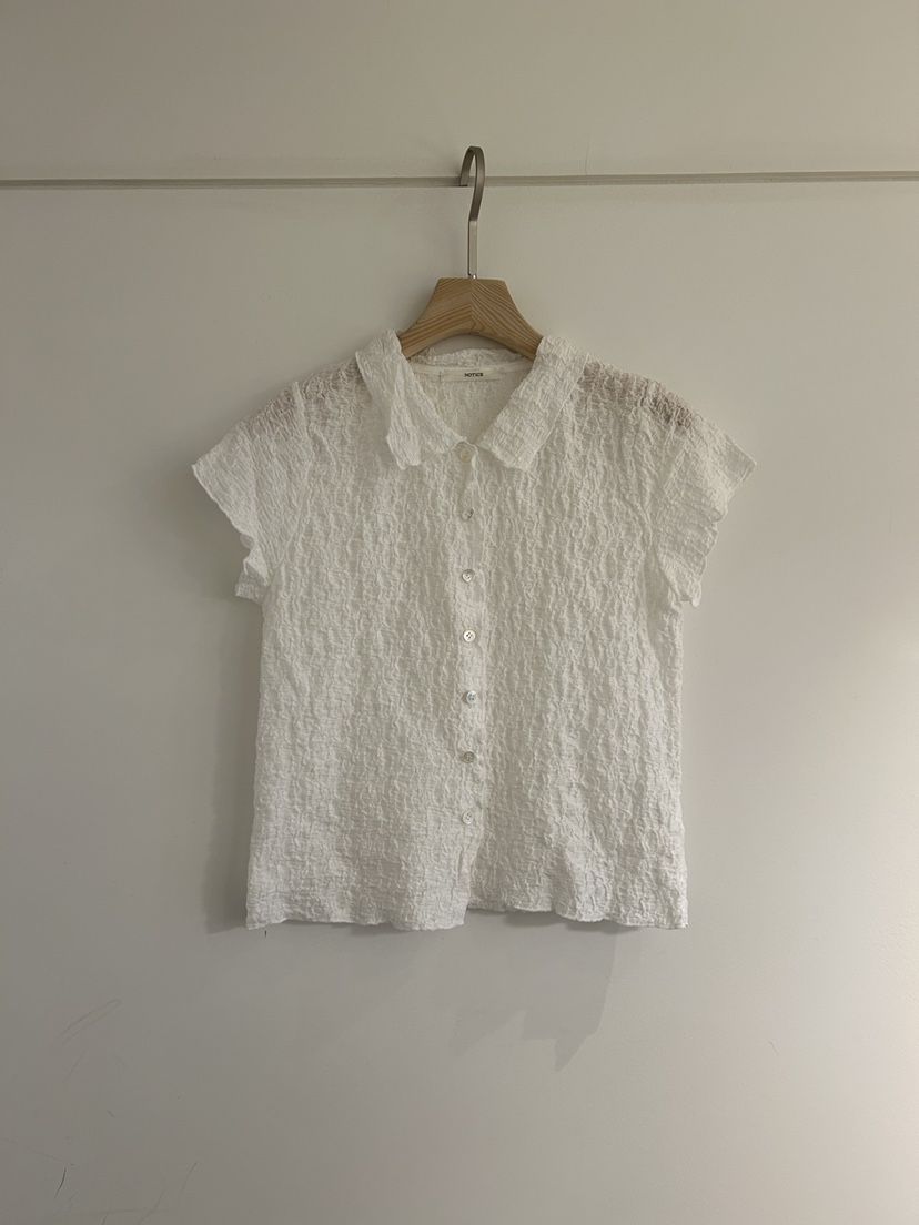 NOTICE韓國東大門代購女士新品推薦26春夏襯衫蕾絲衫開衫NOTICE襯衫/蕾絲衫