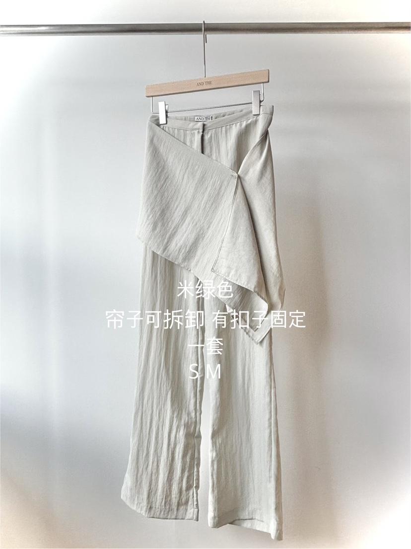 AND THE韓國直郵實拍女裝新款休閑人氣職業26春夏26夏季套裝AND THE套裝